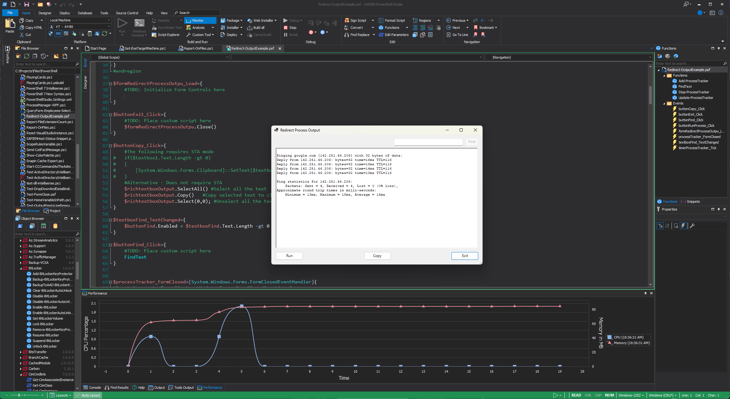 PowerShell Studio The Most Powerful PowerShell GUI Designer and